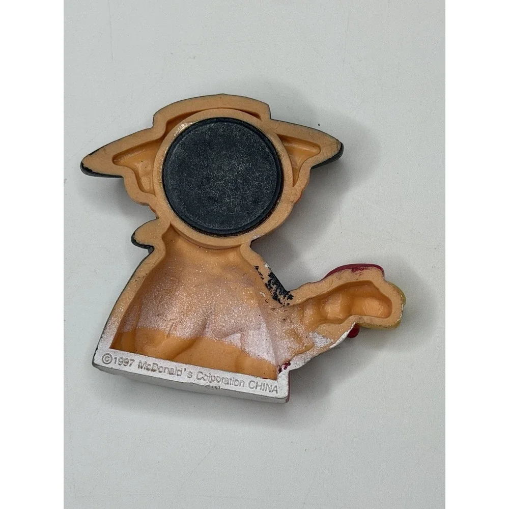 Vintage 1997 McDonald's Hamburglar Refrigerator Magnet Retro Collectible